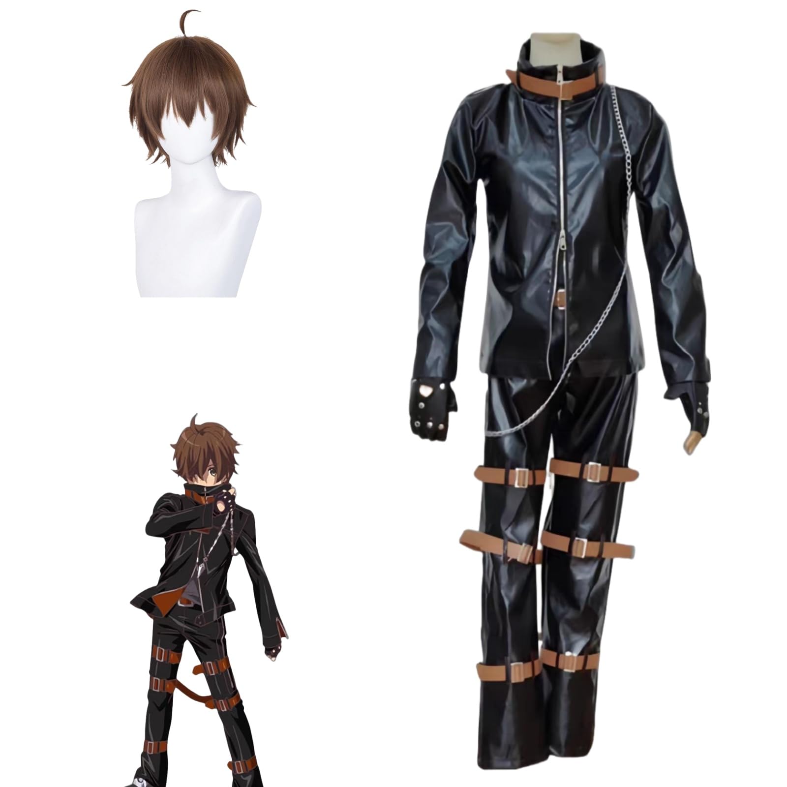 DK1356 中二病でも恋がしたい! 富樫勇太　風 コスプレ衣装　完全オーダメイドも対応可能 Amazon.co.jp: 中二病でも恋がしたい！ コスプレ衣装 富樫勇太